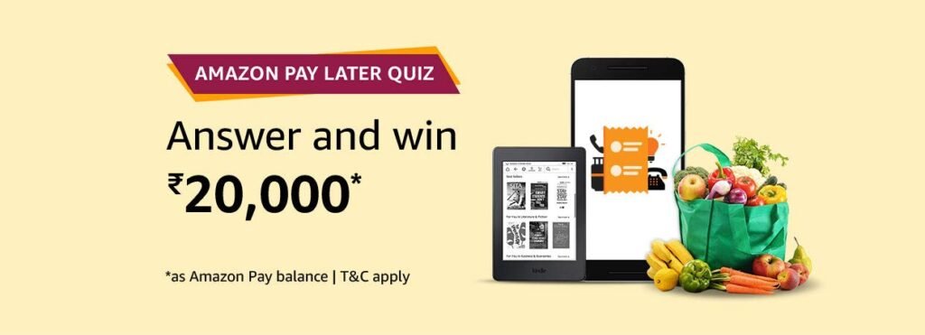 Amazon Pay Later Quiz