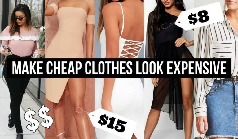 How To Make Your Budget-Friendly Clothes Look Expensive