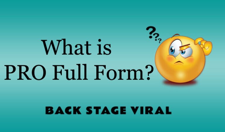 PRO Full Form – What is PRO Full Form?