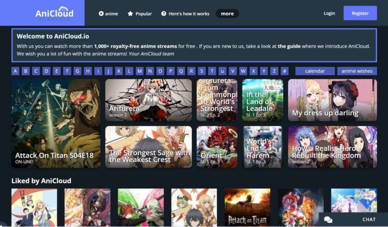 Anicloud: The Best Way To Watch Anime Online For Free.