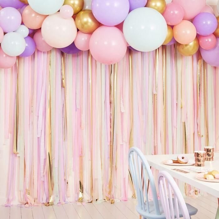 Balloons and Streamers