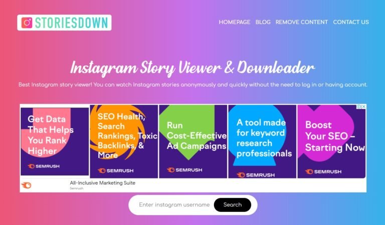 StoriesDown: The Best Way to View and Download Instagram Stories