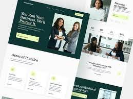 Business Lawyer Website Design