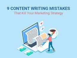 Top Five Mistakes in Content Writing Services‍