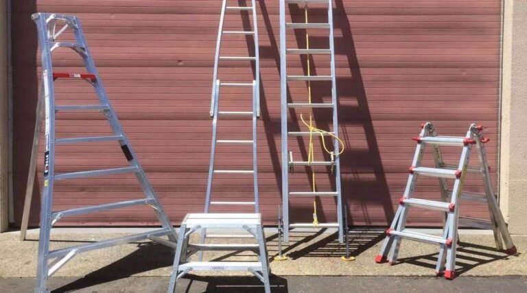 Heavy Duty Aluminum Ladders