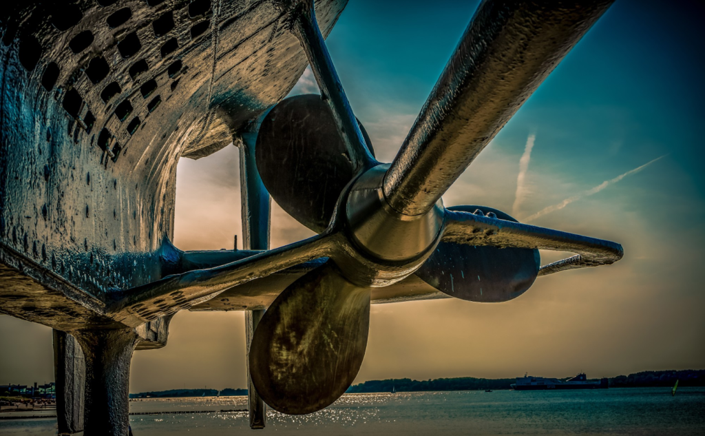 Right Boat Propeller