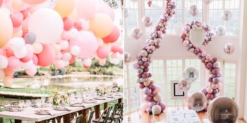 Balloon Decoration Ideas Without Helium