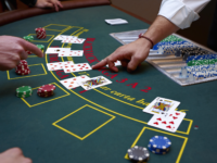 Playing Blackjack in Vegas