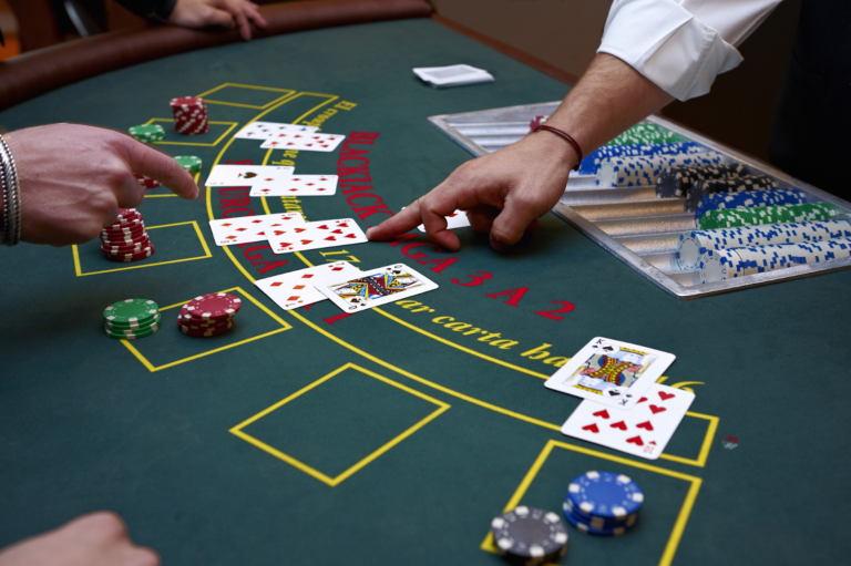 Playing Blackjack in Vegas