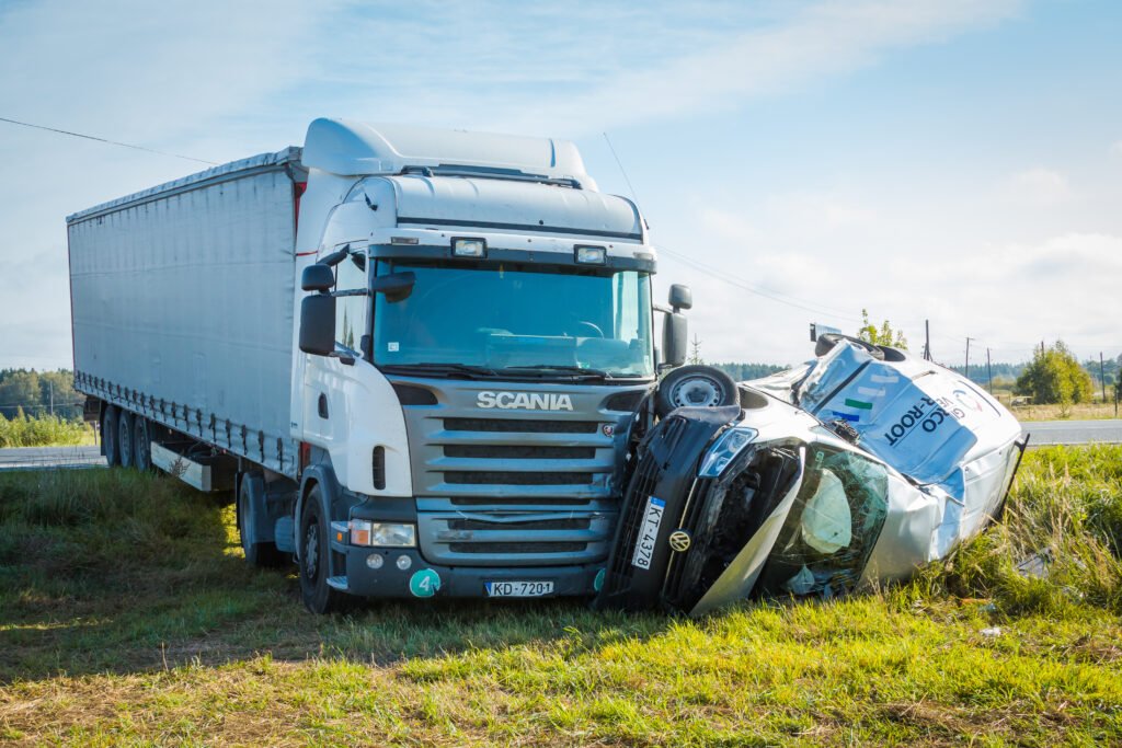 Aftermath Of A Truck Accident