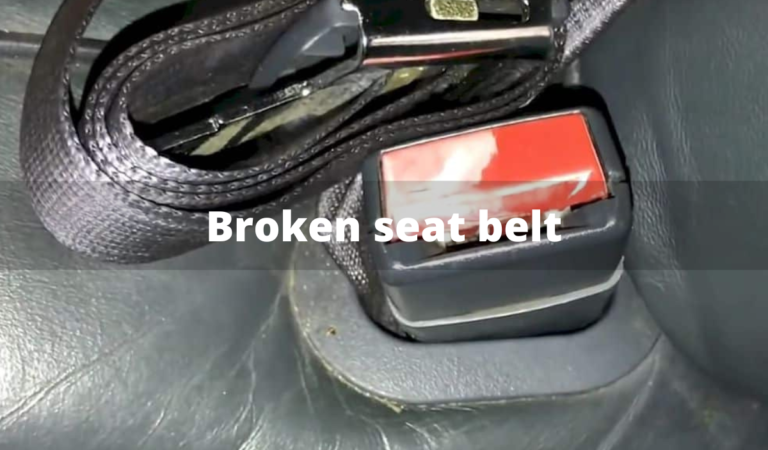 How to Repair a Broken Seat Belt