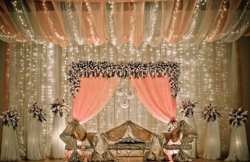 fairy lights stage decoration