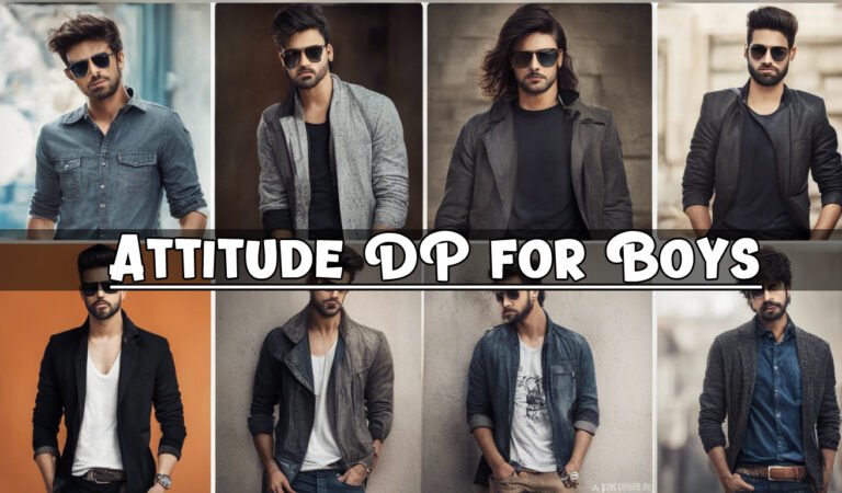 Attitude DP for Boys: Express Your Edge