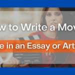 How to write a movie title
