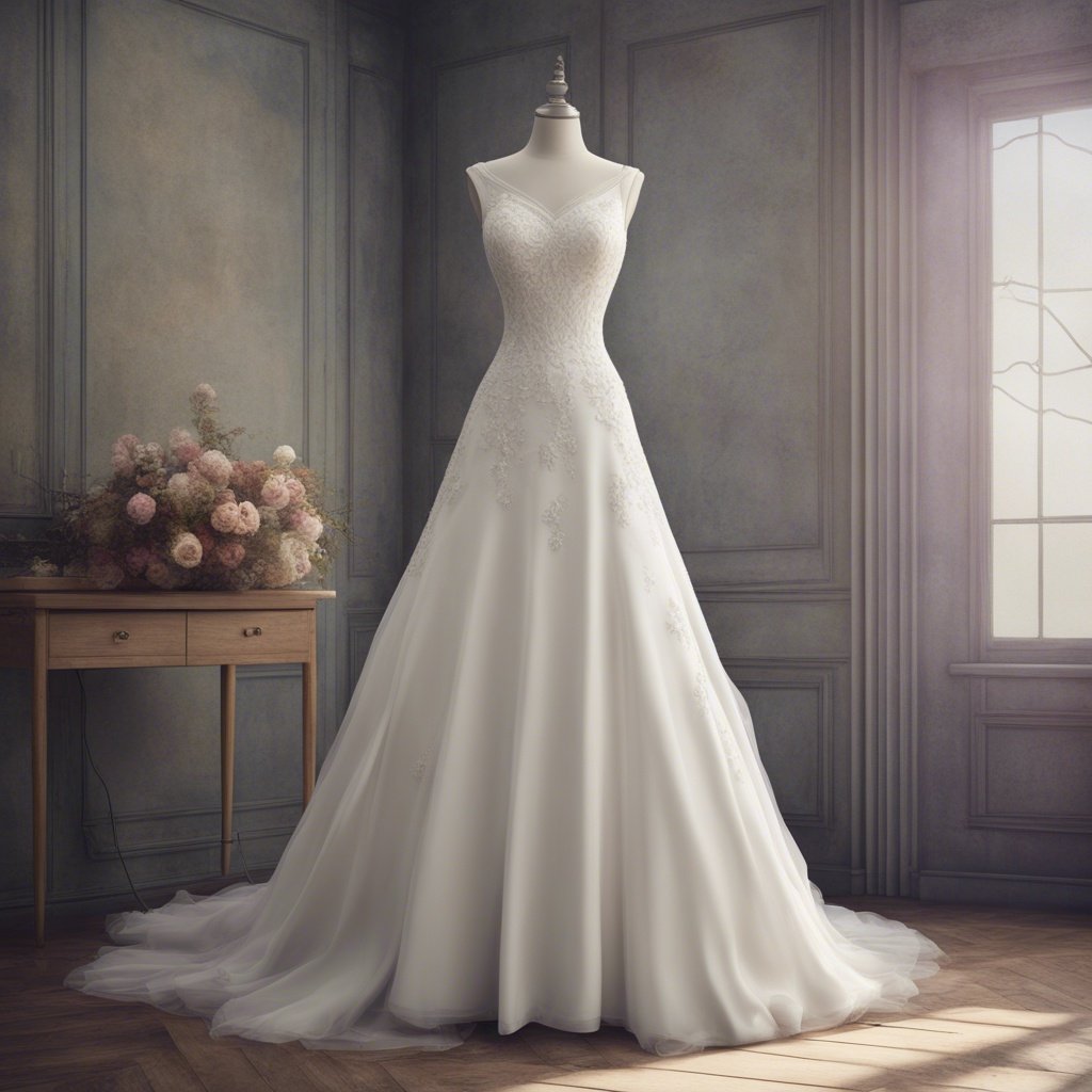 The Classic A-Line Gown