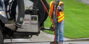 Industrial Gutter Cleaning Vacuum