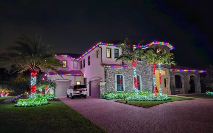 Brighten up your holidays with Griswold Christmas Lights: your first Christmas light installation project in Stuart, FL and surrounding areas