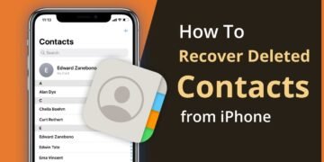 Recover Lost Contacts from iPhone