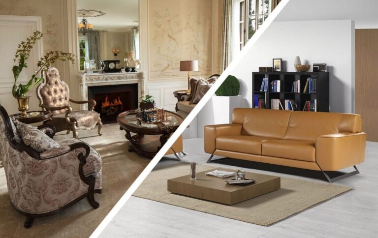 Classic vs. Modern Furniture