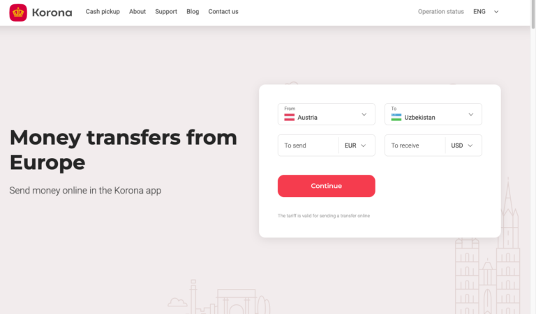 Online Transfers Abroad