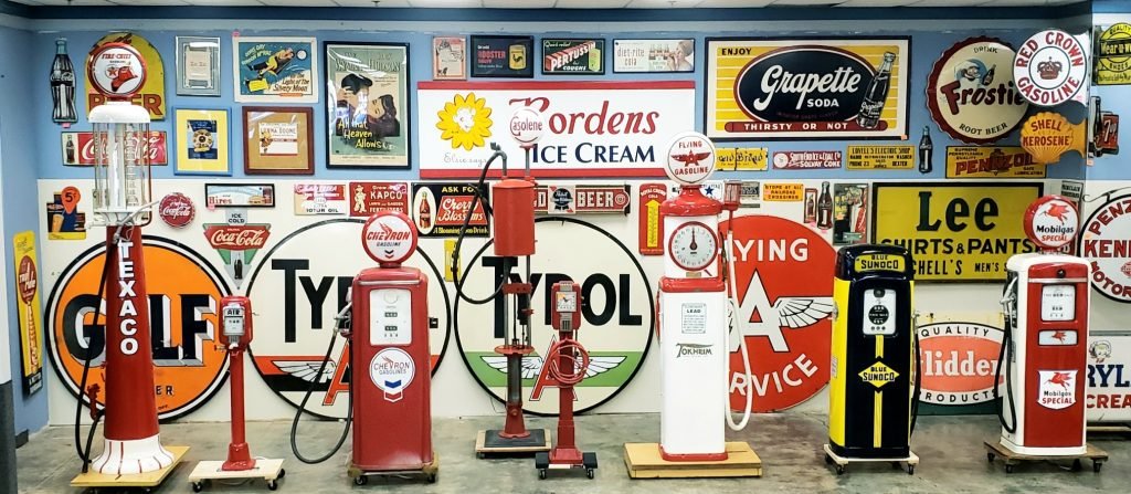 Antique Gas Pumps