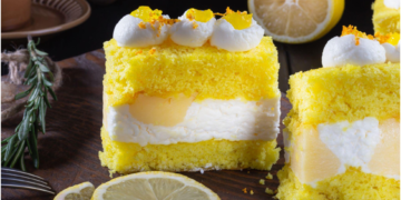 Icing Lemon Cake