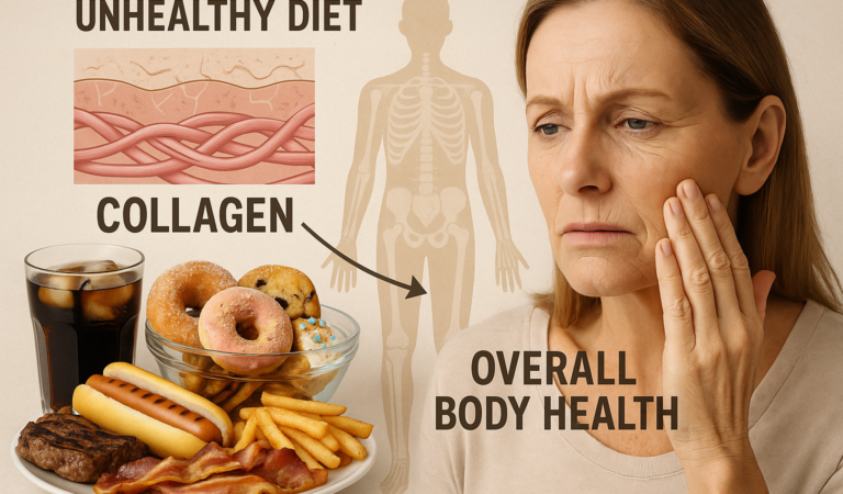 The Hidden Link Between Collagen-Damaging Eating Habits and Decline in Overall Health