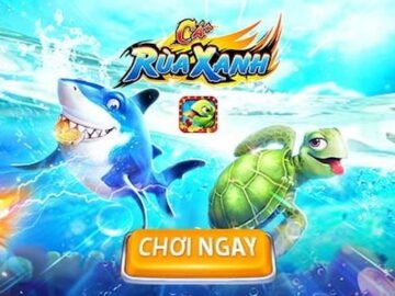 Green Turtle Fish Shooting B8B