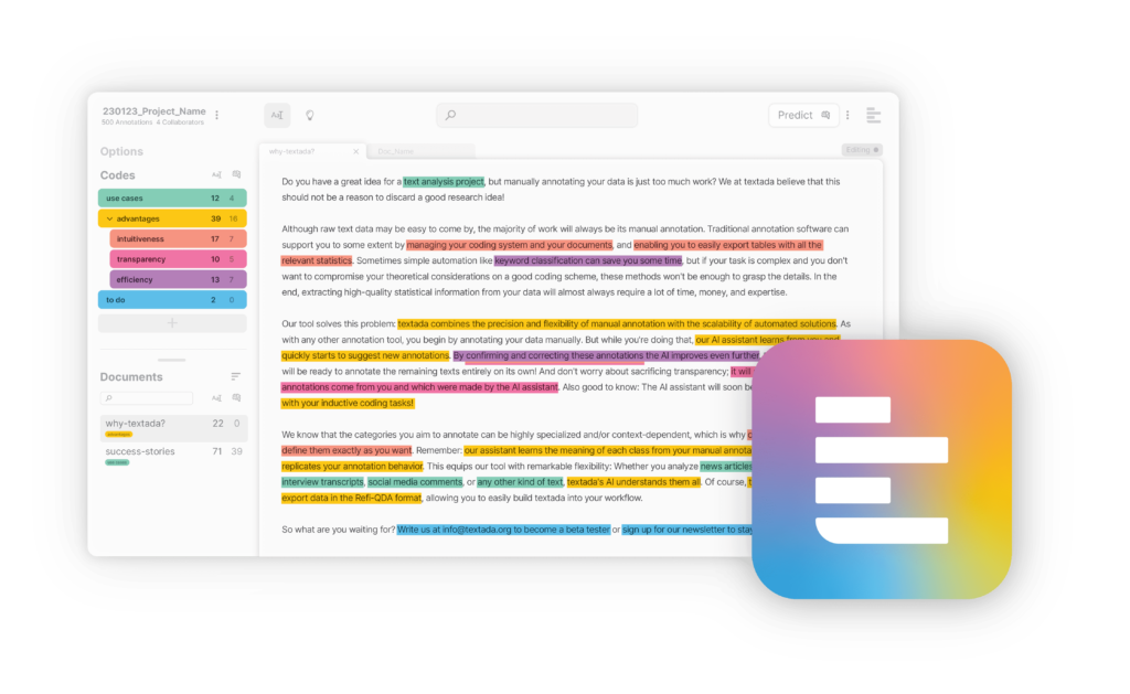 AI-driven Text Annotation