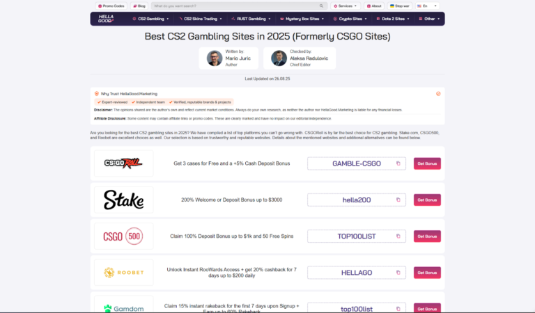 Expert’s 3 Tips for CS2 Gambling Sites: Maximize Your Wins Today
