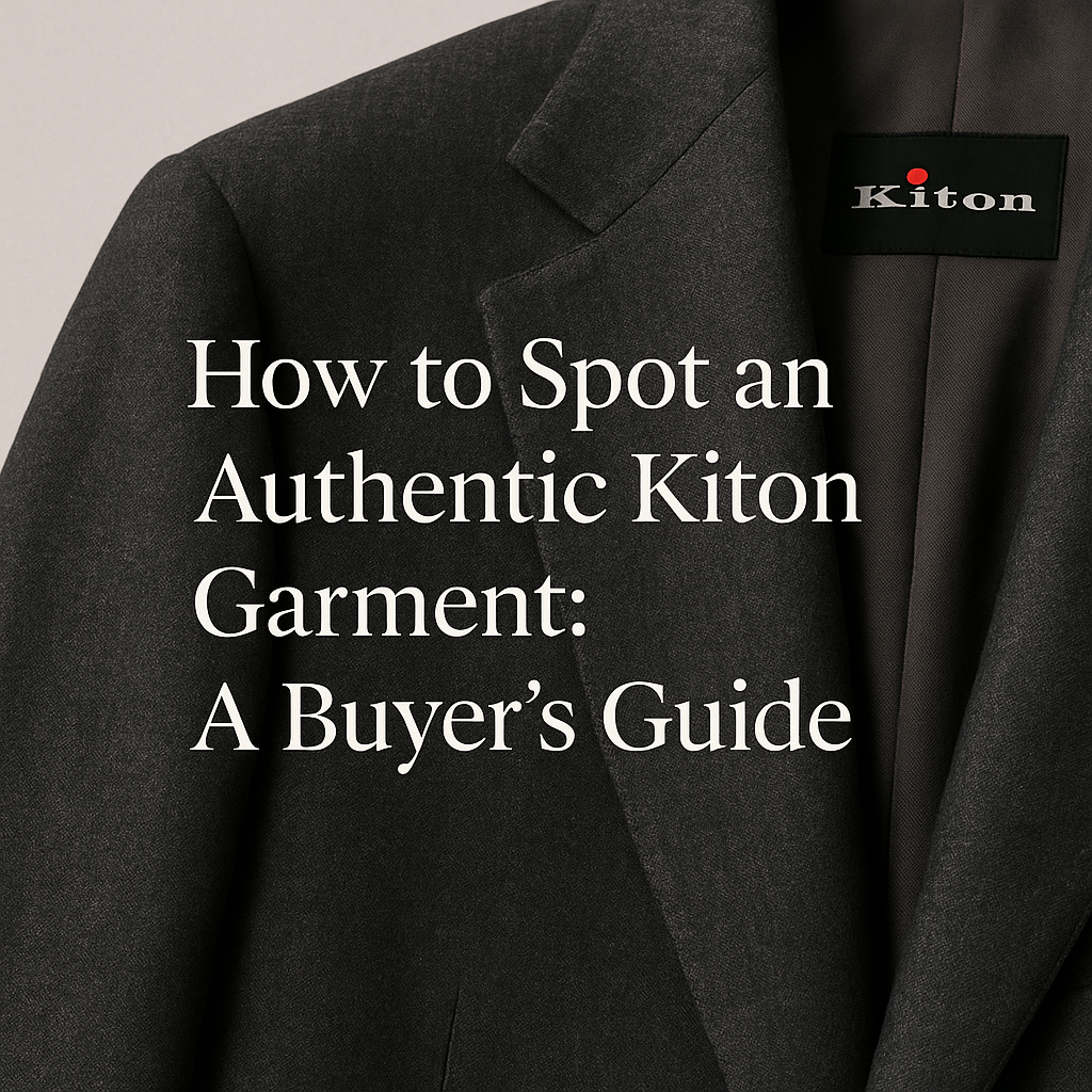 Authentic Kiton Garment