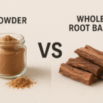 Powder vs. Whole Root Bar