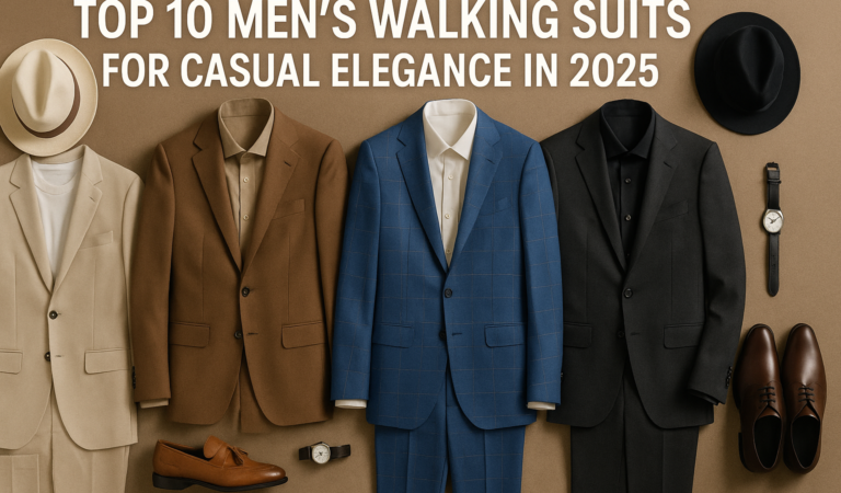 Top 10 Men’s Walking Suits for Casual Elegance in 2025