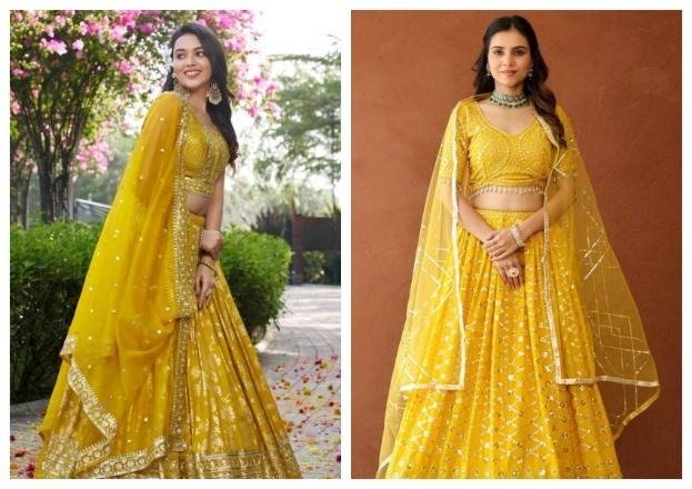 Yellow Lehenga