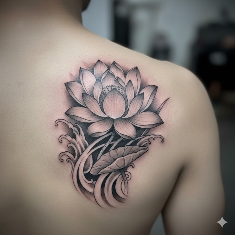 Lotus Flower Tattoo