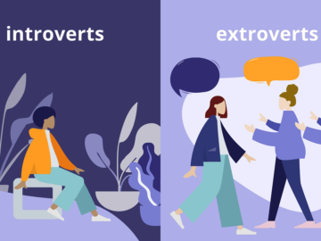 Introverts and extroverts