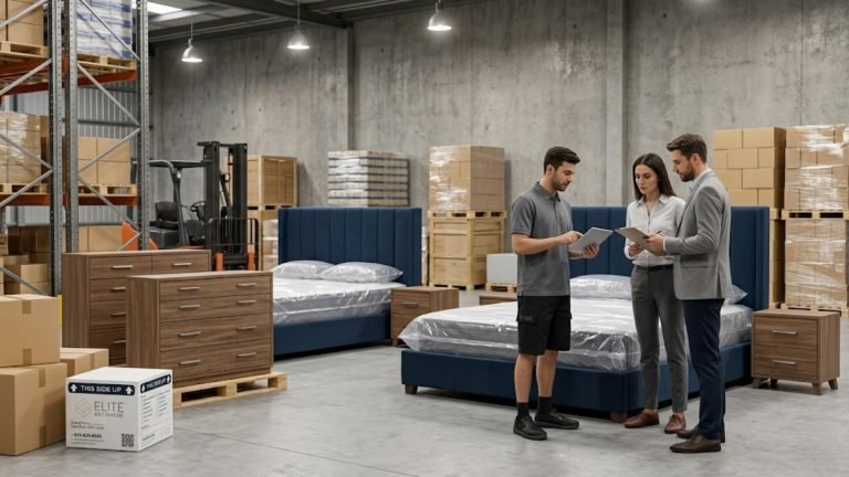 How a Furniture Receiving Warehouse Saves Time and Prevents Costly Mistakes