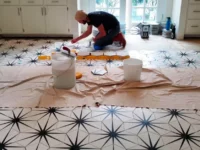 Cement Tile Installation
