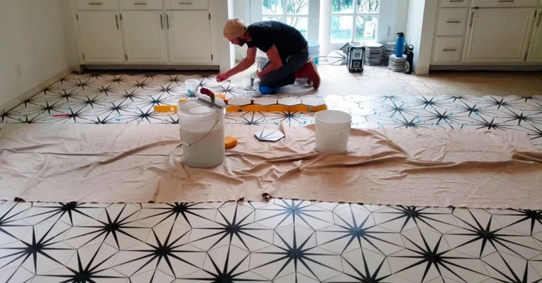 Cement Tile Installation