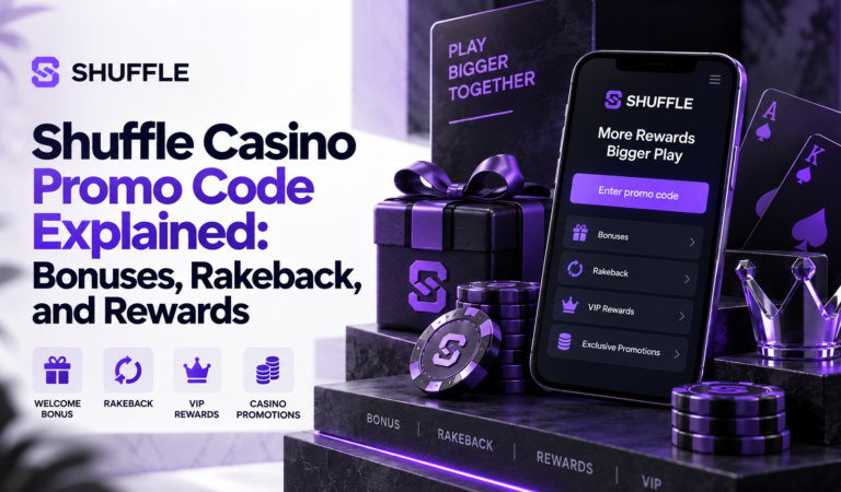 Shuffle Casino Promo Code Explained: Bonuses, Rakeback, and Rewards